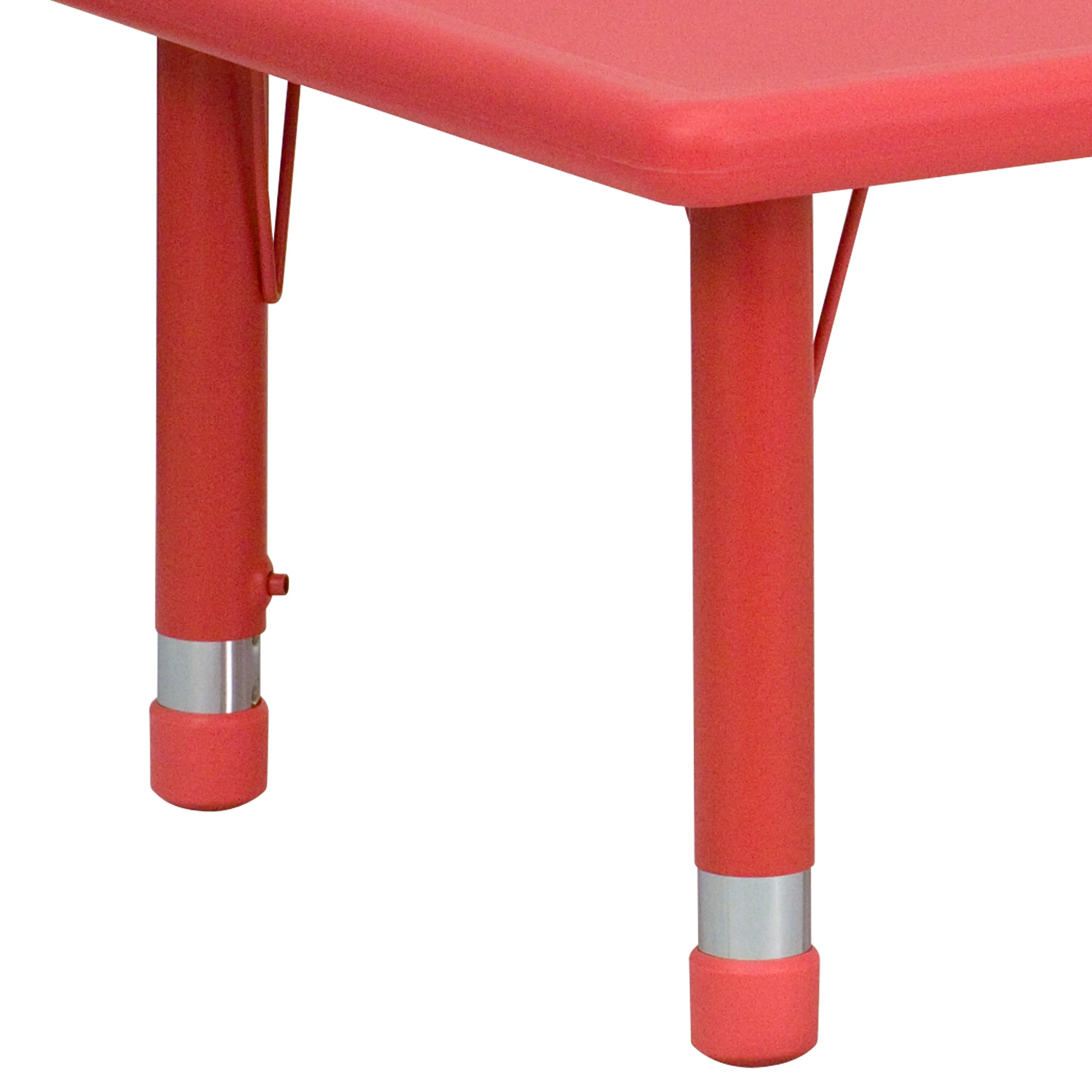 Red Preschool Activity Table YU-YCX-001-2-RECT-TBL-RED-GG
