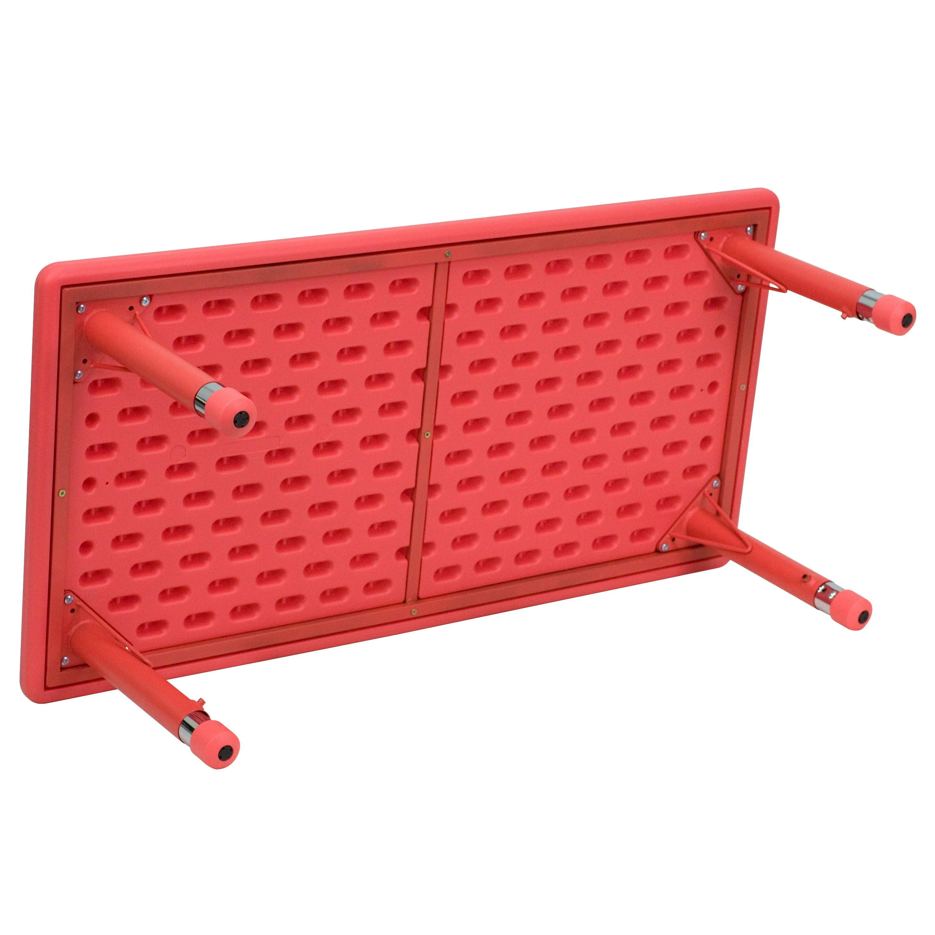 Red Preschool Activity Table YU-YCX-001-2-RECT-TBL-RED-GG