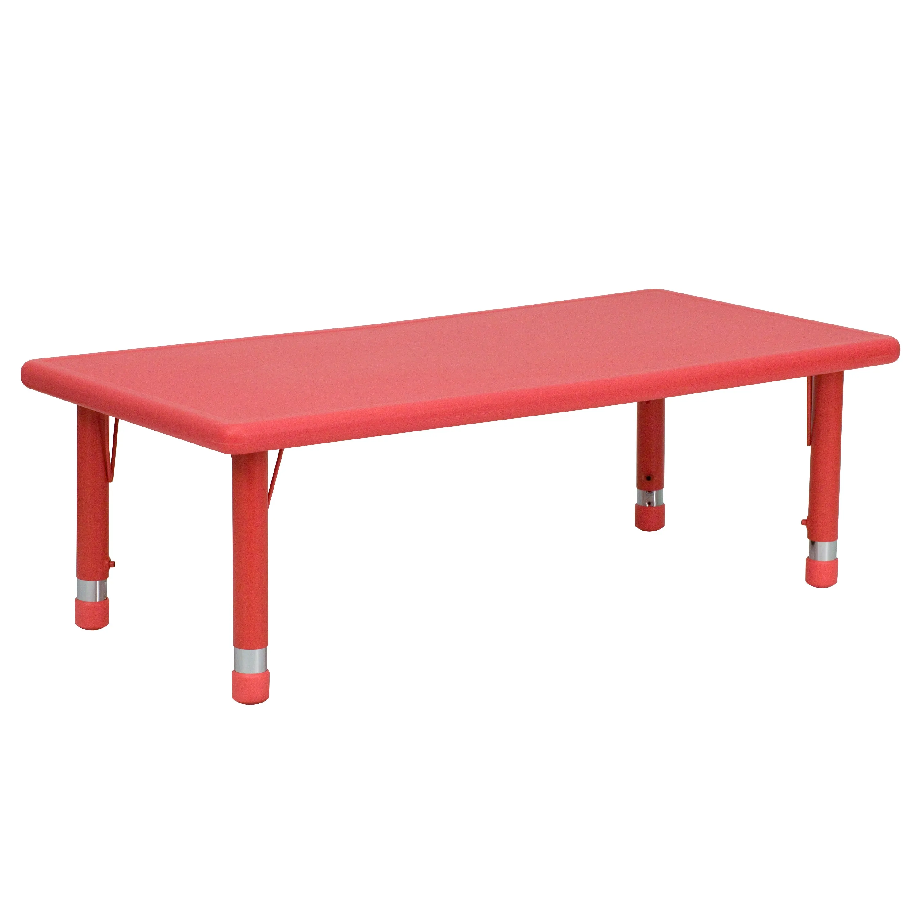 Red Preschool Activity Table YU-YCX-001-2-RECT-TBL-RED-GG