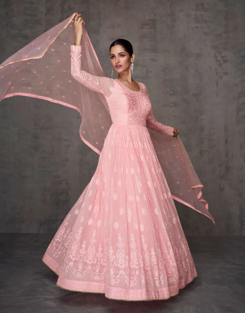 Sayuri Qurbat Series 5370-5372 Real Georgette Gown With Dupatta (2499x03)