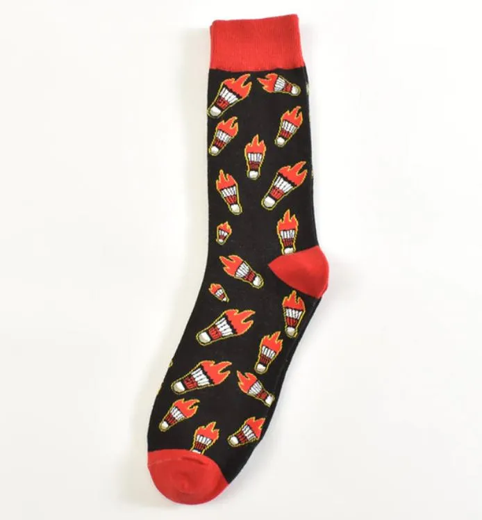 SF181 Black Badminton Socks