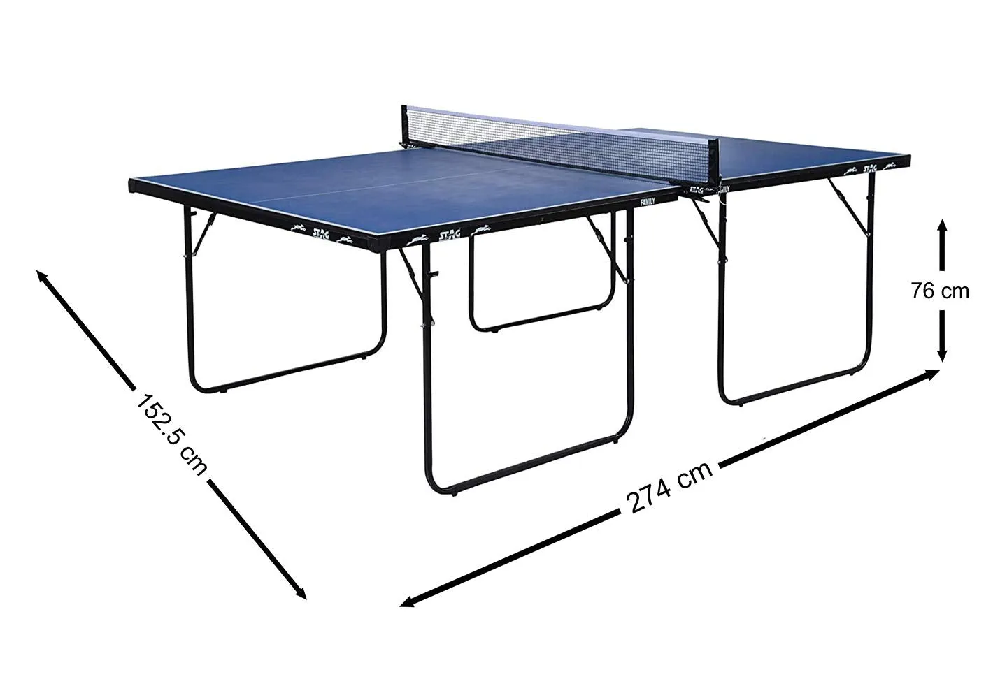 Stag Family Table Tennis TT Table