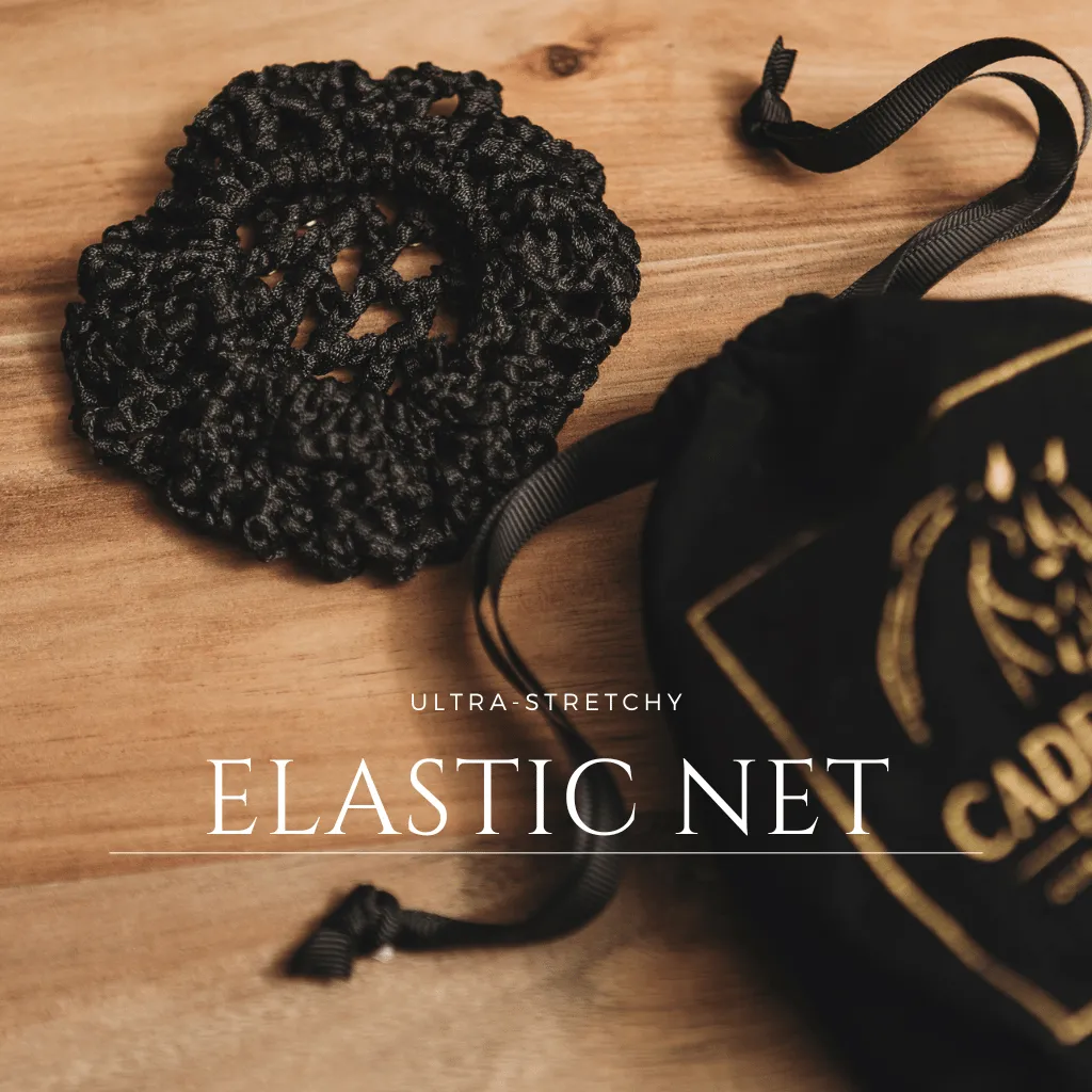 Stretchy Hair Net with Crystals