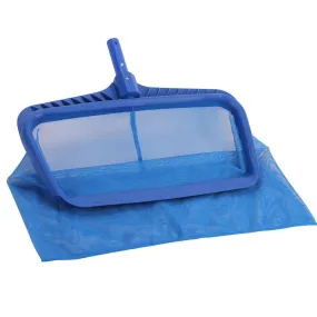 SupplyPro [Thickened and Enlarged] Professional Pool Net Pool Rake Heavy Duty Pool Skimmer Deep Bag Pool Skimmer Net Durable Swimming Pool Cleaning Tool Fits Most Pole for Removing Leaves Debris