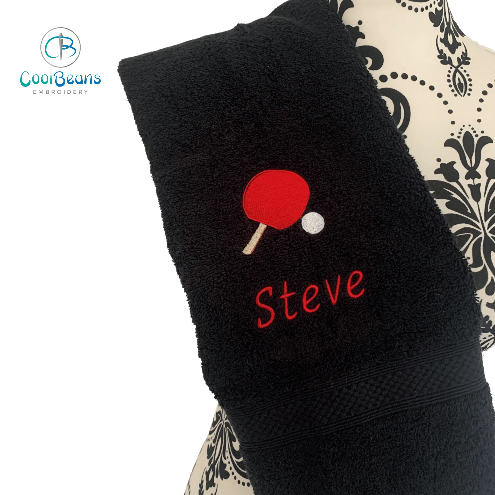 Table Tennis Towels - Personalised
