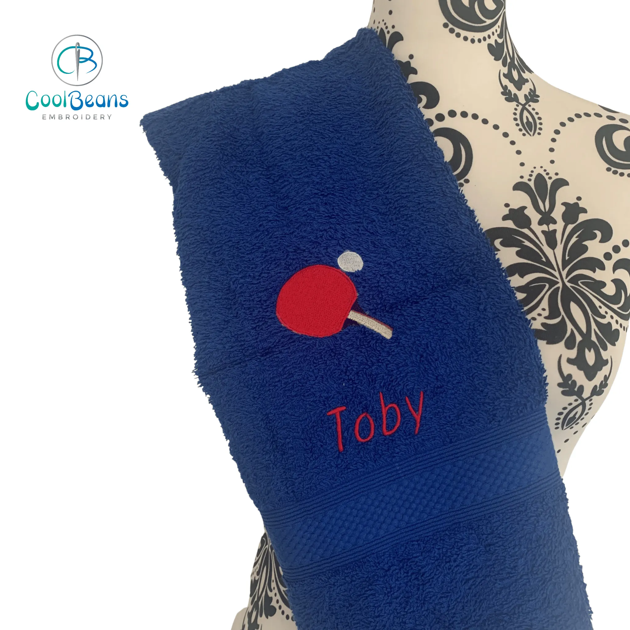 Table Tennis Towels - Personalised