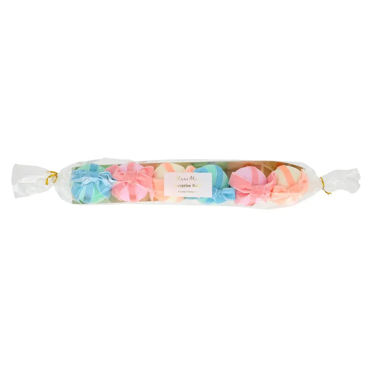 Velvet Bow Surprise Balls (x 6)