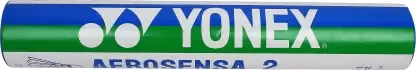 YONEX AS 2 Feather Shuttle OR AEROSENSA 2 (Medium, 77, Pack of 12) | KIBI SPORTS