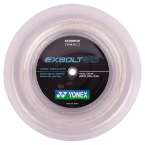 Yonex Exbolt 65 Badminton String Reel -- 200m